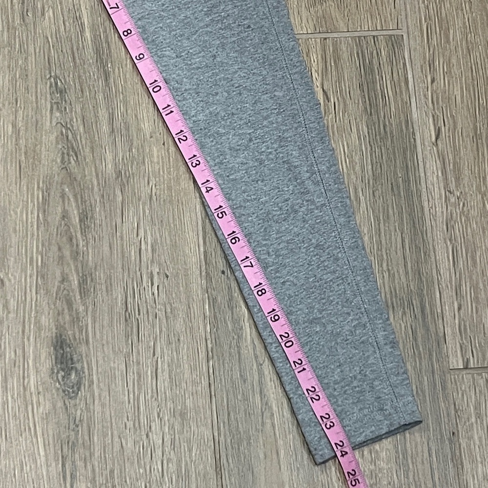 Nike Sweat Pants Leggings Girls Medium Track Gray Purple Just Do It NWT Joggers - Picture 7 of 13